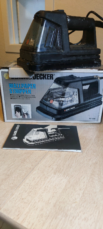 how to use black and decker wallpaper steamer